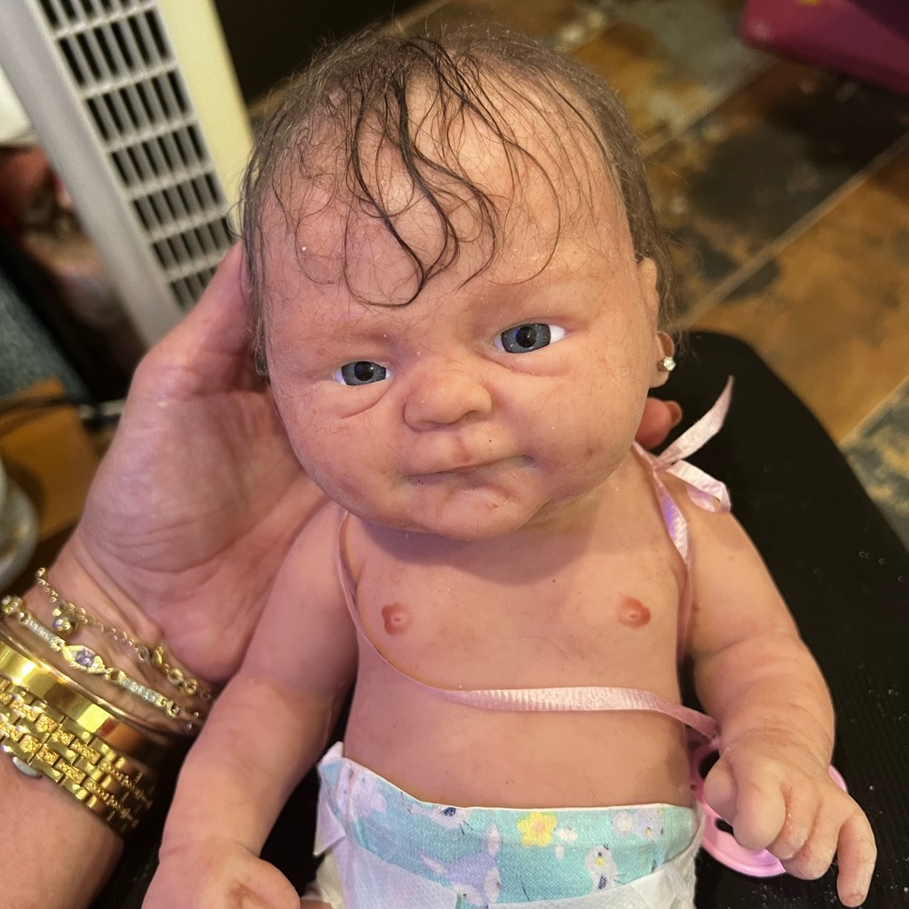 Silicone baby girl 16”